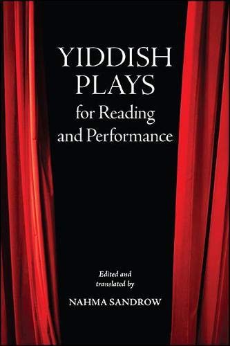 Cover for Yiddish Plays for Reading and Performance