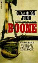 Cover for Boone