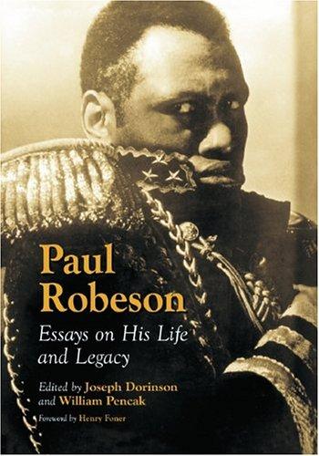 Cover for Paul Robeson