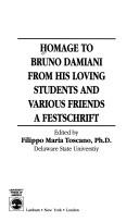 Cover for Homage to Bruno Damiani from his loving students and various friends