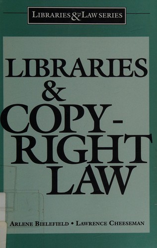 Cover for Libraries & copyright law