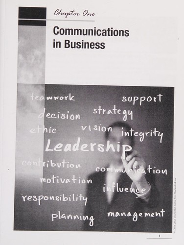 Cover for Business Communication with an Edge