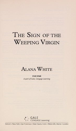 Cover for The sign of the weeping virgin