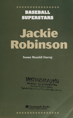 Cover for Jackie Robinson (Baseball Superstars)