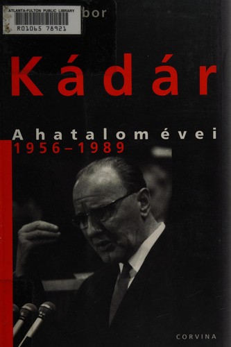 Cover for Kádár