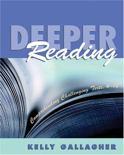 Cover for Deeper reading