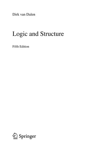 Cover for Logic and Structure
