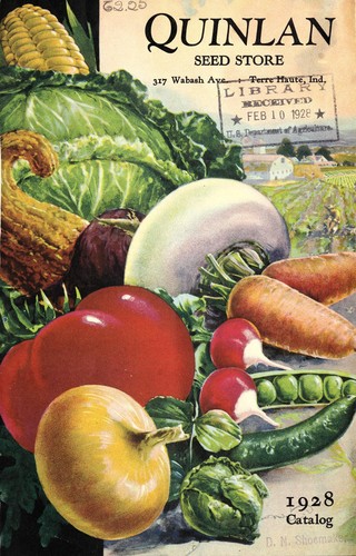 Cover for Quinlan Seed Store 1928 catalog