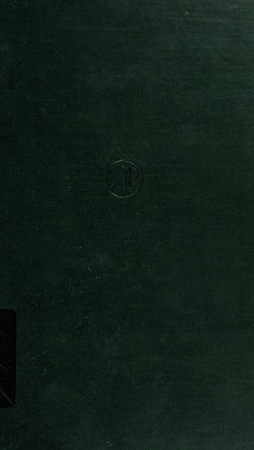 Cover for Models and analogues in biology.