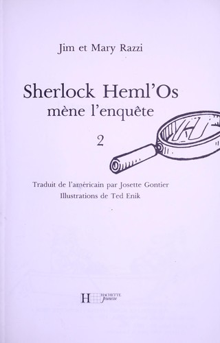 Cover for Sherlock Heml'Os me  ne l'enque te