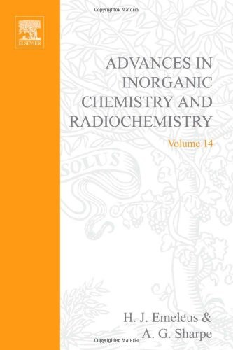 Cover for ADVANCES IN INORGANIC CHEMISTRY AND RADIOCHEMISTRY VOL 14, Volume 14 (v. 14)