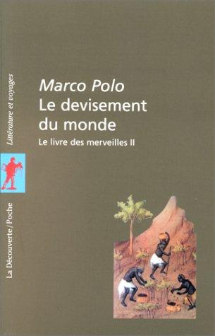 Cover for Le Devisement du monde, tome 2