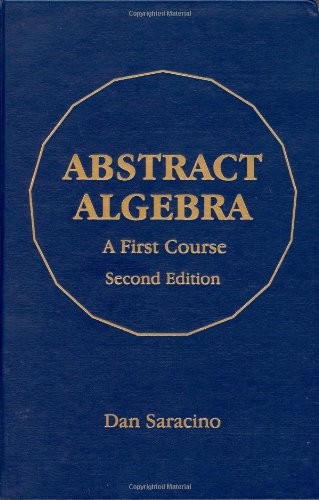 Cover for Abstract algebra