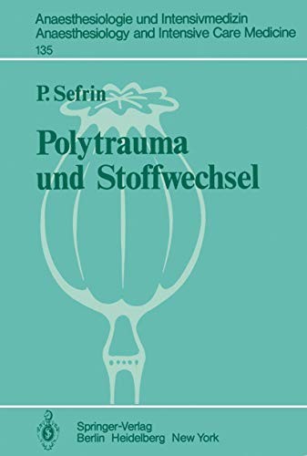 Cover for Polytrauma und Stoffwechsel