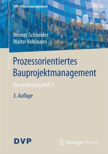 Cover for Prozessorientiertes Bauprojektmanagement