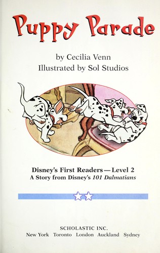 Cover for 101 Dalmations Puppy Parade (Disney's First Readers) level 2