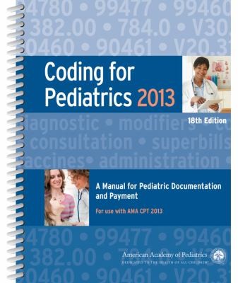 Cover for Coding For Pediatrics