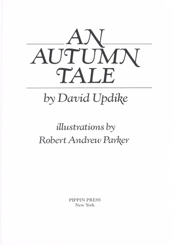 Cover for An autumn tale