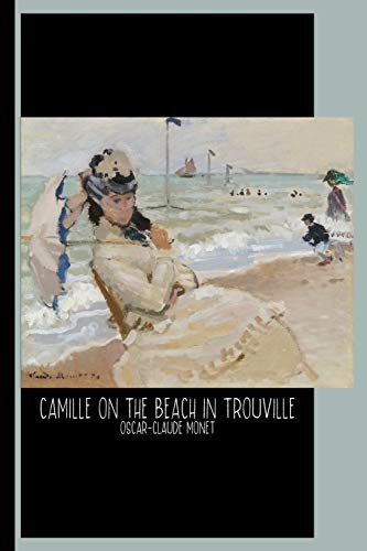 Cover for Camille on the Beach in Trouville  by Claude Monet : Sketch Book