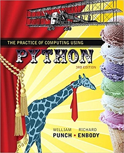 Cover for The Practice of Computing Using Python