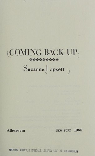 Cover for Coming back up