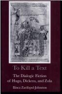 Cover for To kill a text