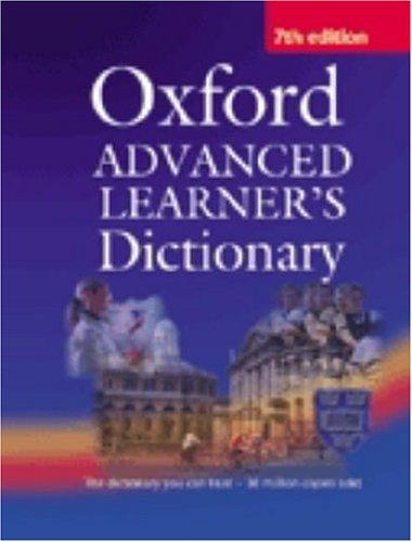 Cover for Oxford Advanced Learner's Dictionary (Dictionary)