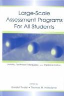 Cover for Large-scale Assessment Programs for All Students