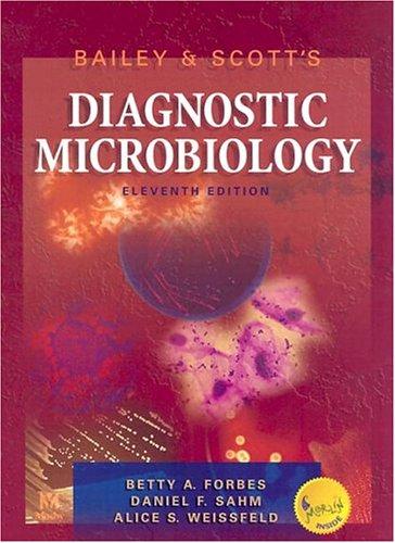 Cover for Bailey & Scott's diagnostic microbiology