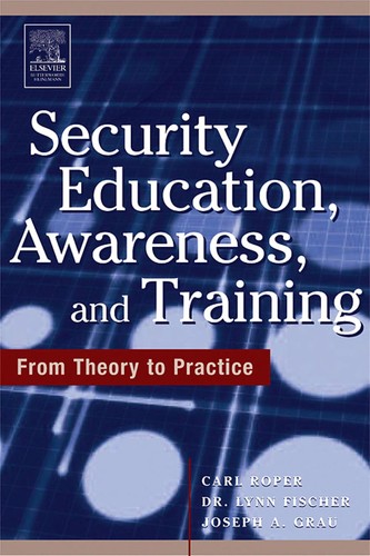 Cover for Security education, awareness, and training
