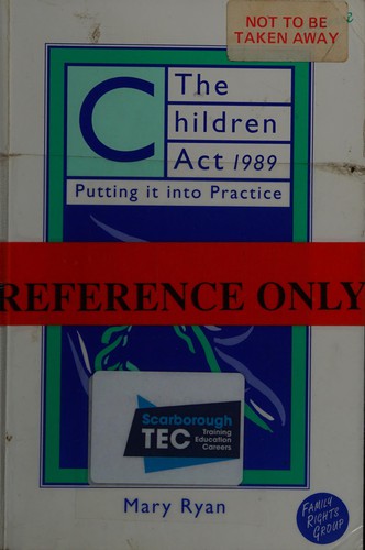 Cover for The Children Act 1989