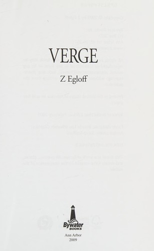 Cover for Verge