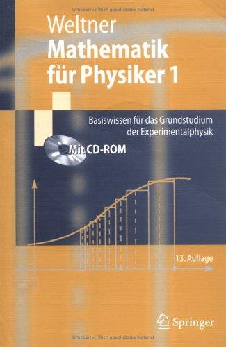 Cover for Mathematik für Physiker 1