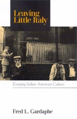 Cover for Leaving little Italy