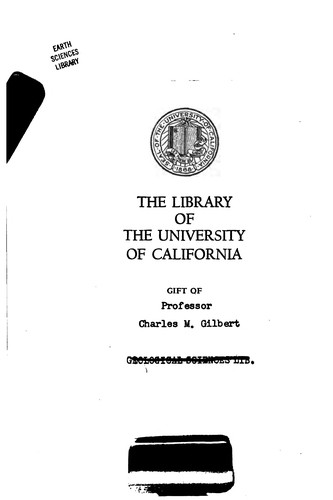 Cover for The Ancient Life-history of the Earth: A Comprehensive Outline of the ...