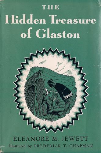 Cover for The hidden treasure of Glaston