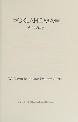 Cover for Oklahoma