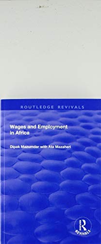 Cover for Wages and Employment in Africa