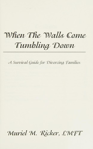 Cover for When the walls come tumbling down