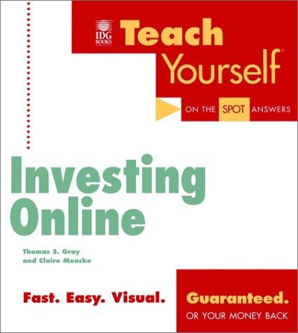 Cover for Teach Yourself® Investing Online