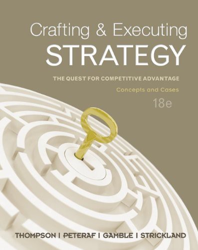 Cover for Loose-Leaf Crafting and Executing Strategy : The Quest for Competitive Advantage