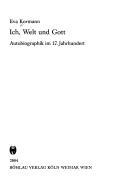 Cover for Ich, Welt und Gott