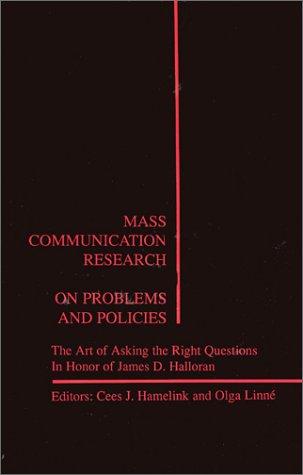 Cover for Mass Communication Research