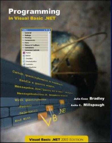 Cover for Programming in Visual Basic.NET 2005 Edition w/ Std CD