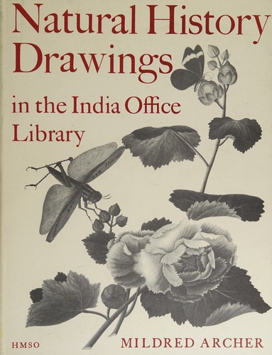 Cover for Natural History Drawings in the India Office Library