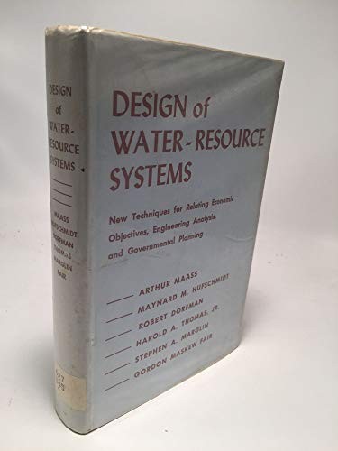 Cover for Design of Water-Resource Systems