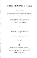 Cover for The income tax