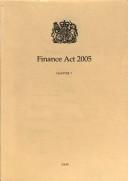 Cover for Finance Act 2005