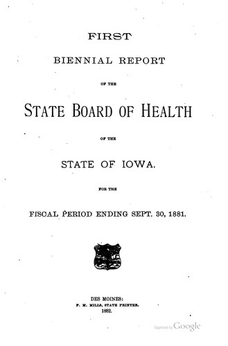 Cover for Report.