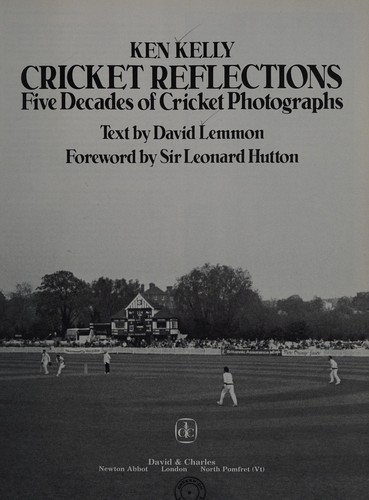 Cover for Cricket Reflections